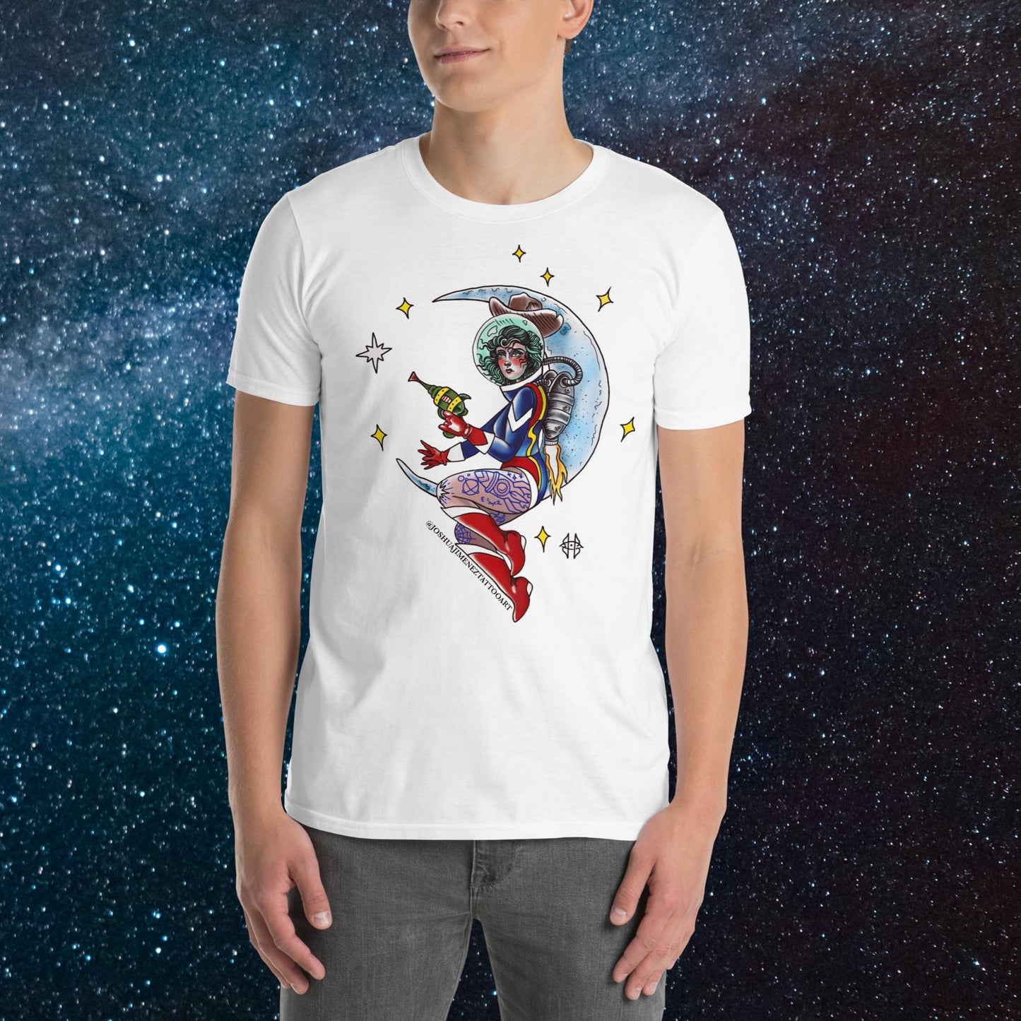 Cosmic Cowgirl Short-Sleeve Unisex T-Shirt